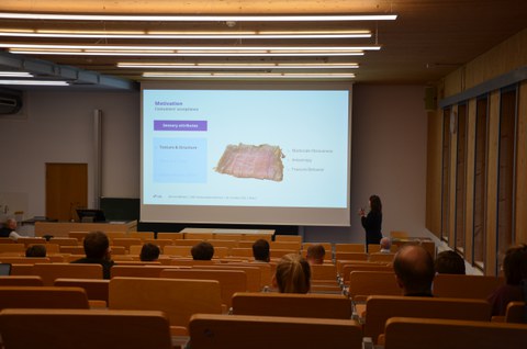 Vortrag Elle Wilhelm (Professur für Lebensmitteltechnik)