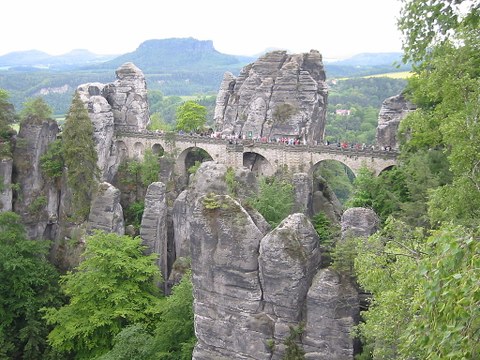 Basteibrücke vom Ferdinandstein