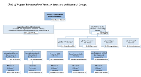 Structure and Research Groups