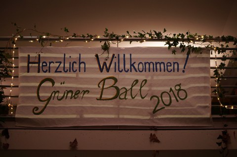 Grüner Ball