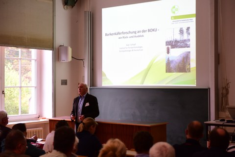 Vortrag von Prof. Dr. Axel Schopf von der BOKU Wien