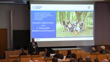 Opening of the colloquium by Prof. Dr. Michael Müller