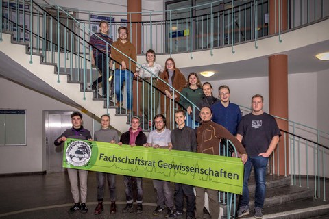 Gruppenbild des FSR Geo der Legislatur 2022/23