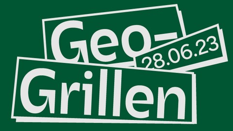Bannerbild mit der Schrift Geo-Grillen 28.06.23