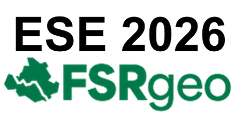 ESE 2026 und Logo von FSR Geo