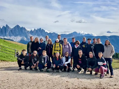 Gruppenfoto der Teilnehmenden der Exkursion