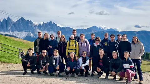 Gruppenfoto der Teilnehmenden der Exkursion