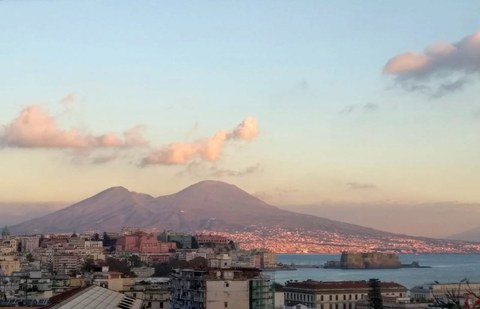 Panoramafoto von Neapel