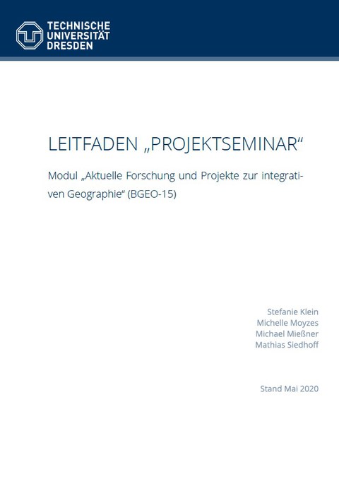 Leitfaden Projektseminar