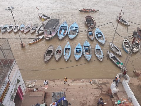 Der heilige Fluss Ganges