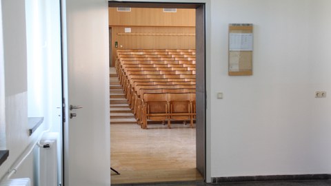 Beispielfoto Hörsaal