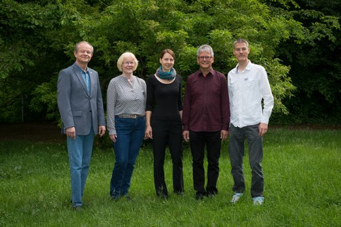 Gruppenfoto der Angehörigen der Professur Mitteleuropa