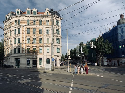 Aufgewertete Immobilie an der Leipziger Eisenbahnstraße