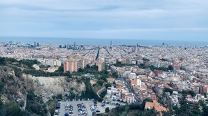 Blick auf Barcelona 