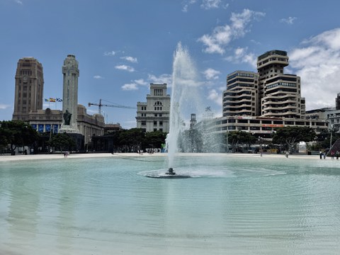Plaza de España in Santa Cruz de Tenerife