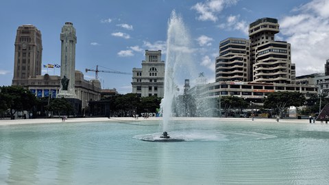 Plaza de España in Santa Cruz de Tenerife