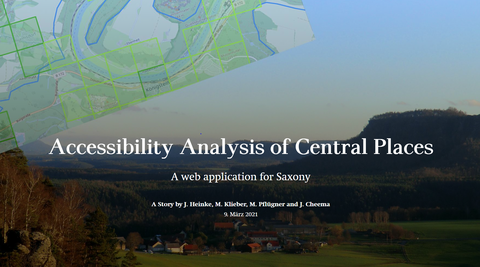 Accessibility Analysis of Central Places