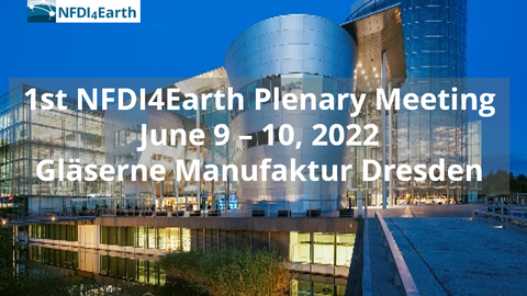 Banner 1st Plenary Meeting NFDI4Earth