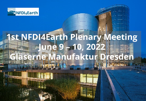 Banner 1st Plenary Meeting NFDI4Earth