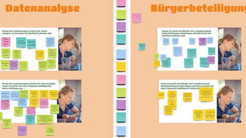 Workshop Diskussion zu Intelligenten Karten am Beispiel Datenanalyse und Bürgerbeteiligung