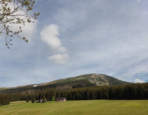 Idyllischer Ausblick im Riesengebirge