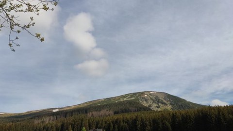 Idyllischer Ausblick im Riesengebirge