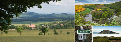 Fotocollage MaGICLandscapes Modellregionen