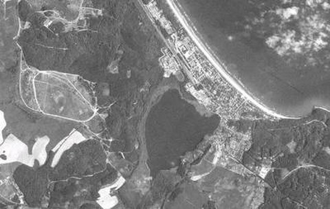 Abb. 9-16: COSMOS-Aufnahme von Ostseebad Binz