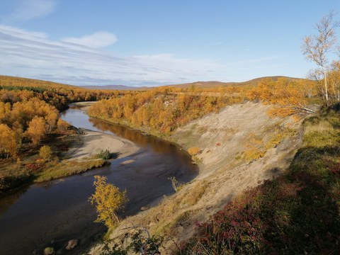 Rivers in cold climate regions