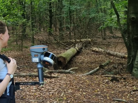 handgehaltener Scanner