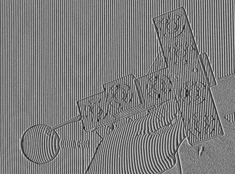 Abb. 2: Ergebnis des direkten Phasenshifts