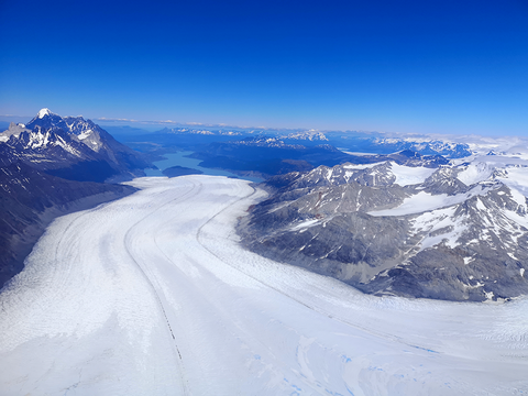 View over Glaciar Grey