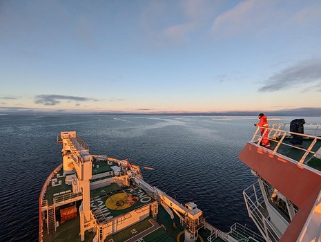 an Bord SA Agulhas II