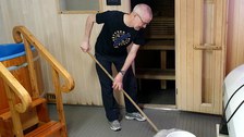 53_Cleaning-the-Sauna