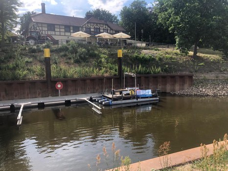 Forschungsfahrt, Tag 2, Ankunft in Torgau