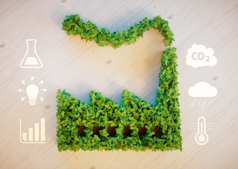 Umwelt, Natur, Industrie, Zukunft
