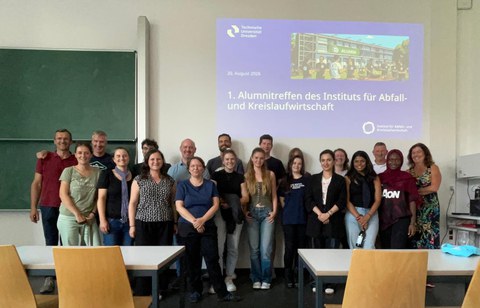 erstes Alumnitreffen des Instituts für Abfall- und Kreislaufwirtschaft 2026