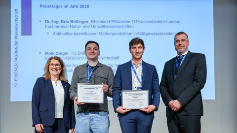 Essener Tagung Auszeichnung MSc.-Arbeit Maik Siegel