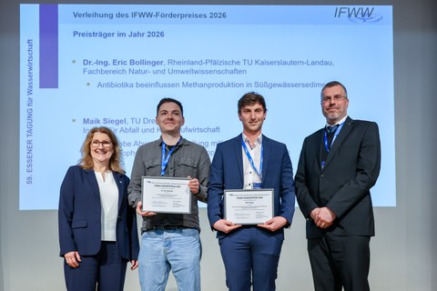 Essener Tagung Auszeichnung MSc.-Arbeit Maik Siegel