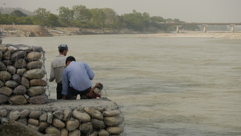 Fluß Ganges 