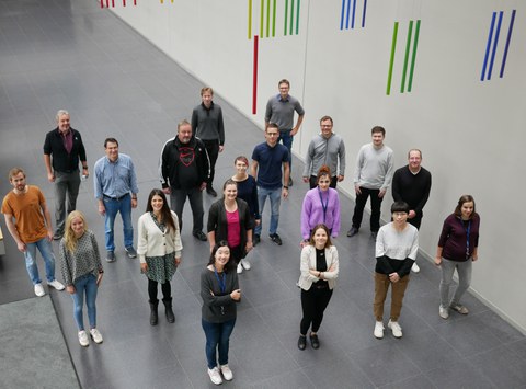 Gruupenfoto Institut für Wasserchemie