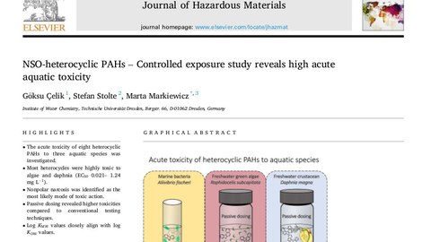 Celik 2023 Acute toxicity of NSO PAHs