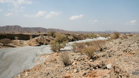 Wadi im Oman