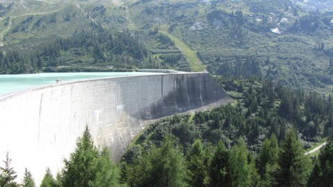 Staumauer des Kopssees