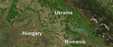 Satellite image of Carpate region (source: Wikipedia)
