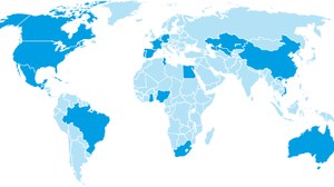 Unsere Partner auf der Weltkarte