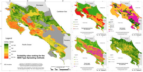 MAR suitability maps Costa Rica