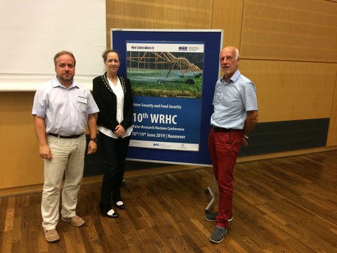 Catalin Stefan and co-organizers of the Open Space Workshop at WRHC 2019