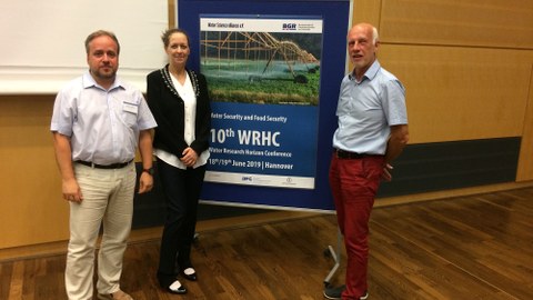 Catalin Stefan and co-organizers of the Open Space Workshop at WRHC 2019