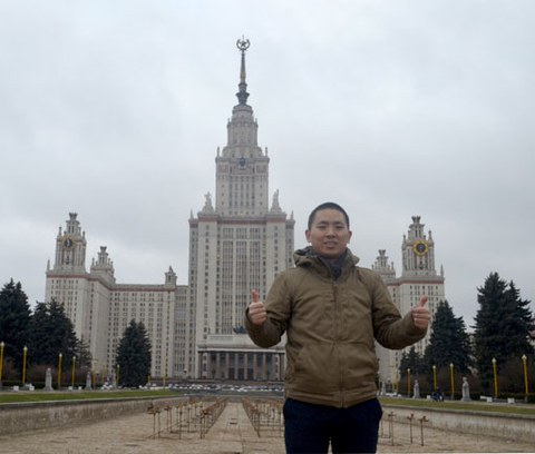 Jinxing Guo in Moskow